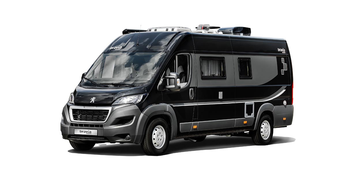 Bravia Swan 636 Van Aussenansicht