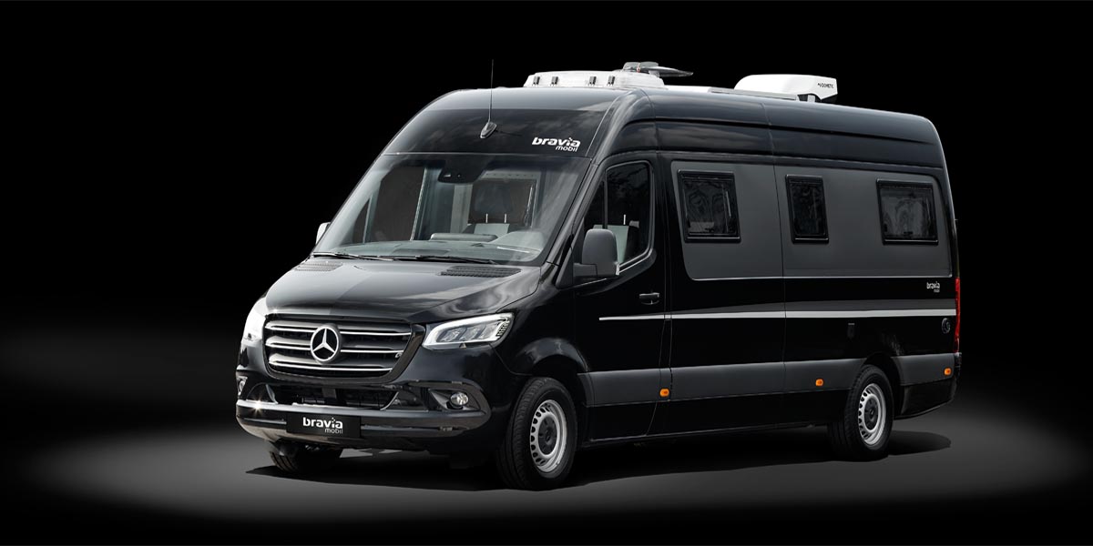 Bravia Swan 699 Van Aussenansicht