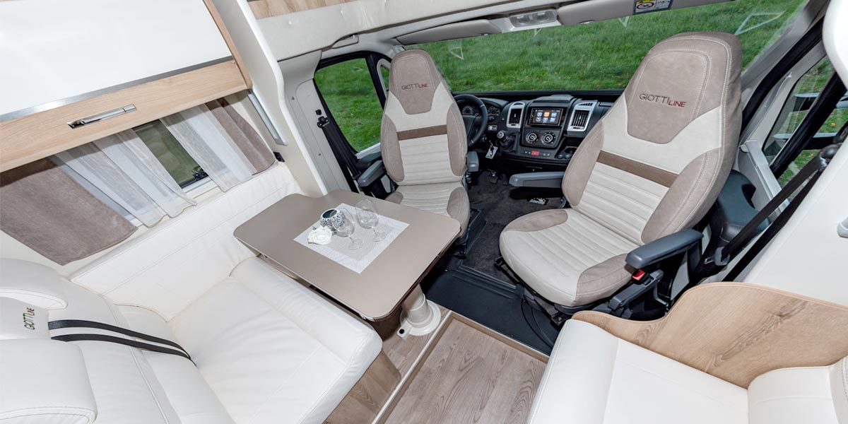 Wohnmobil Giottiline Therry 34 Innenansicht