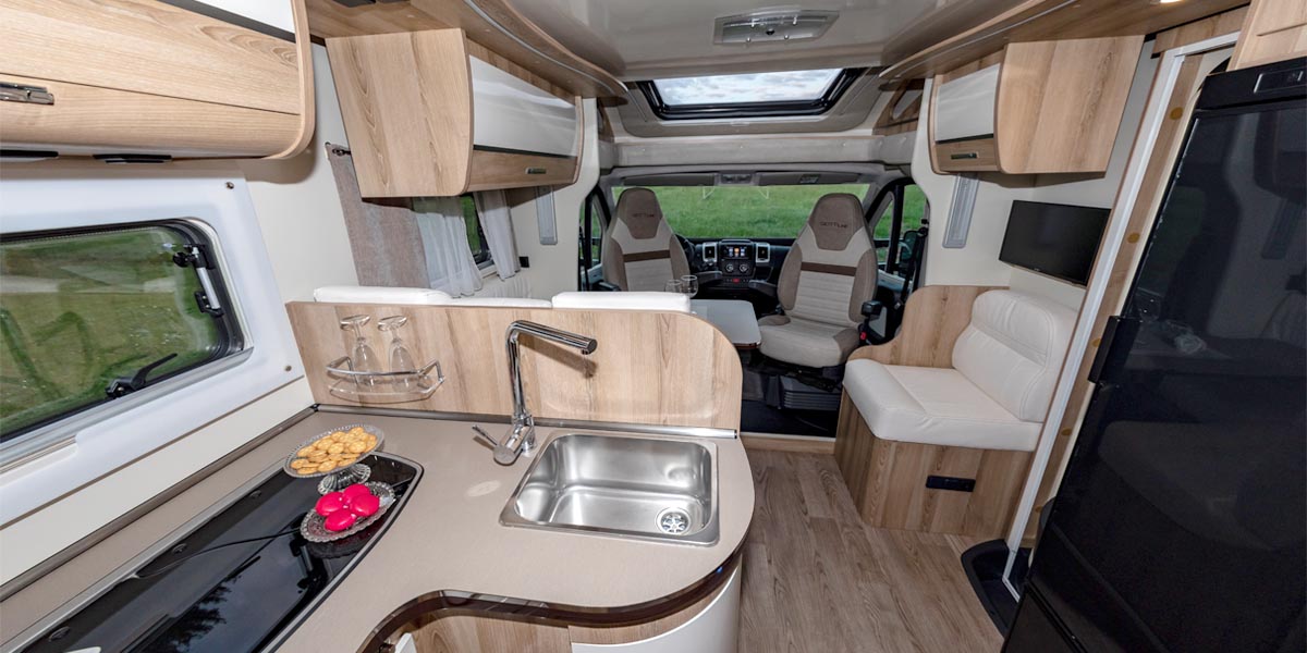 Wohnmobil Giottiline Therry 34 Innenansicht