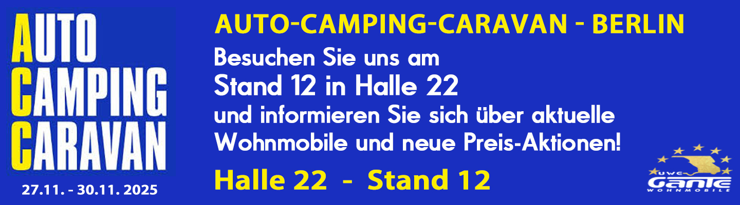 reisen,caravan,caravan berlin, berlin,Wohnmobilmesse, Reisemobilmesse, Urlaubsmesse, Caravanmesse, Caravaningmesse und Vans neue Modelle 2025 und aktuelle Aktionen