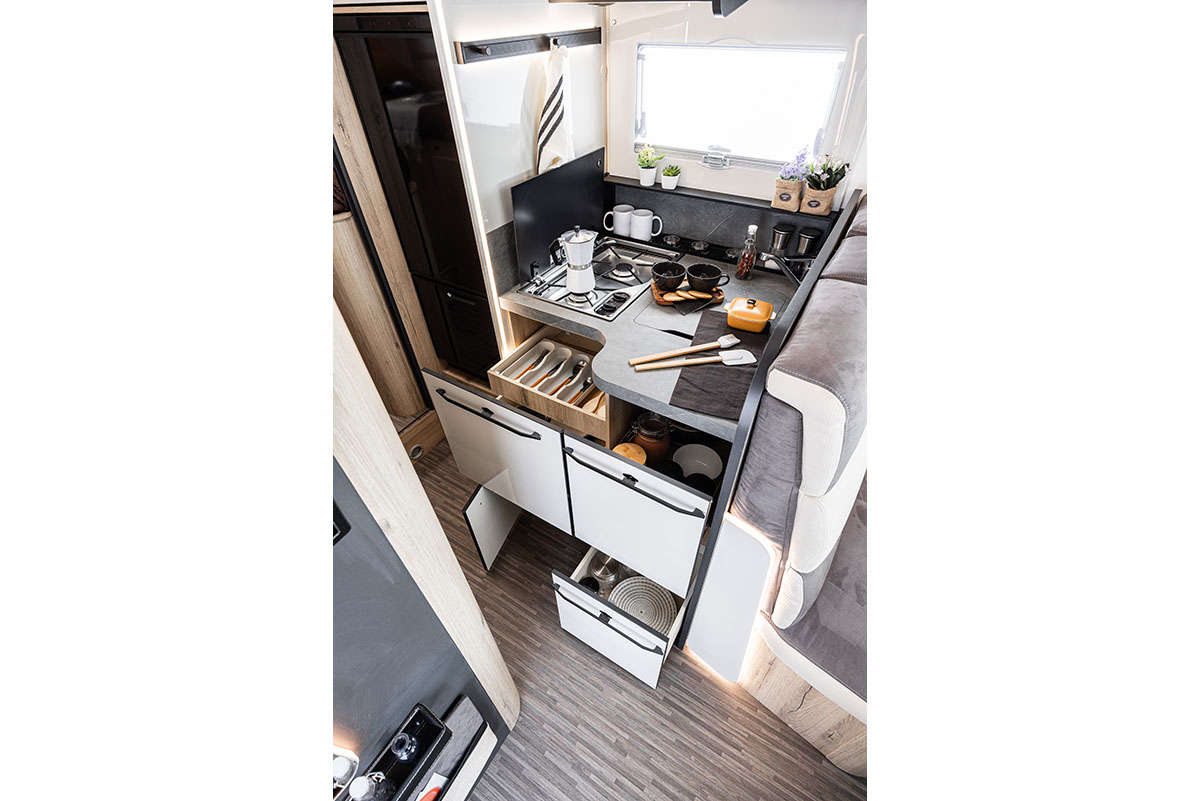 Wohnmobil Miller kansas Aussenansicht