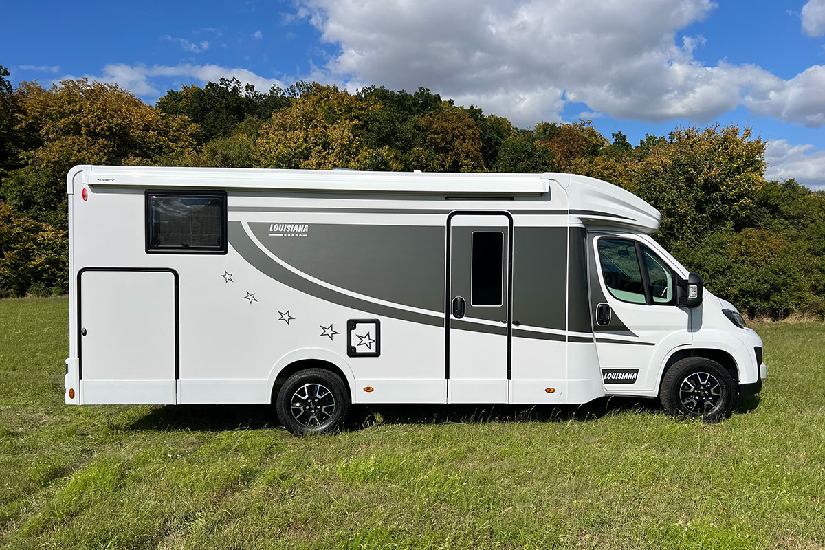 Wohnmobil Miller Louisiana Aussenansicht