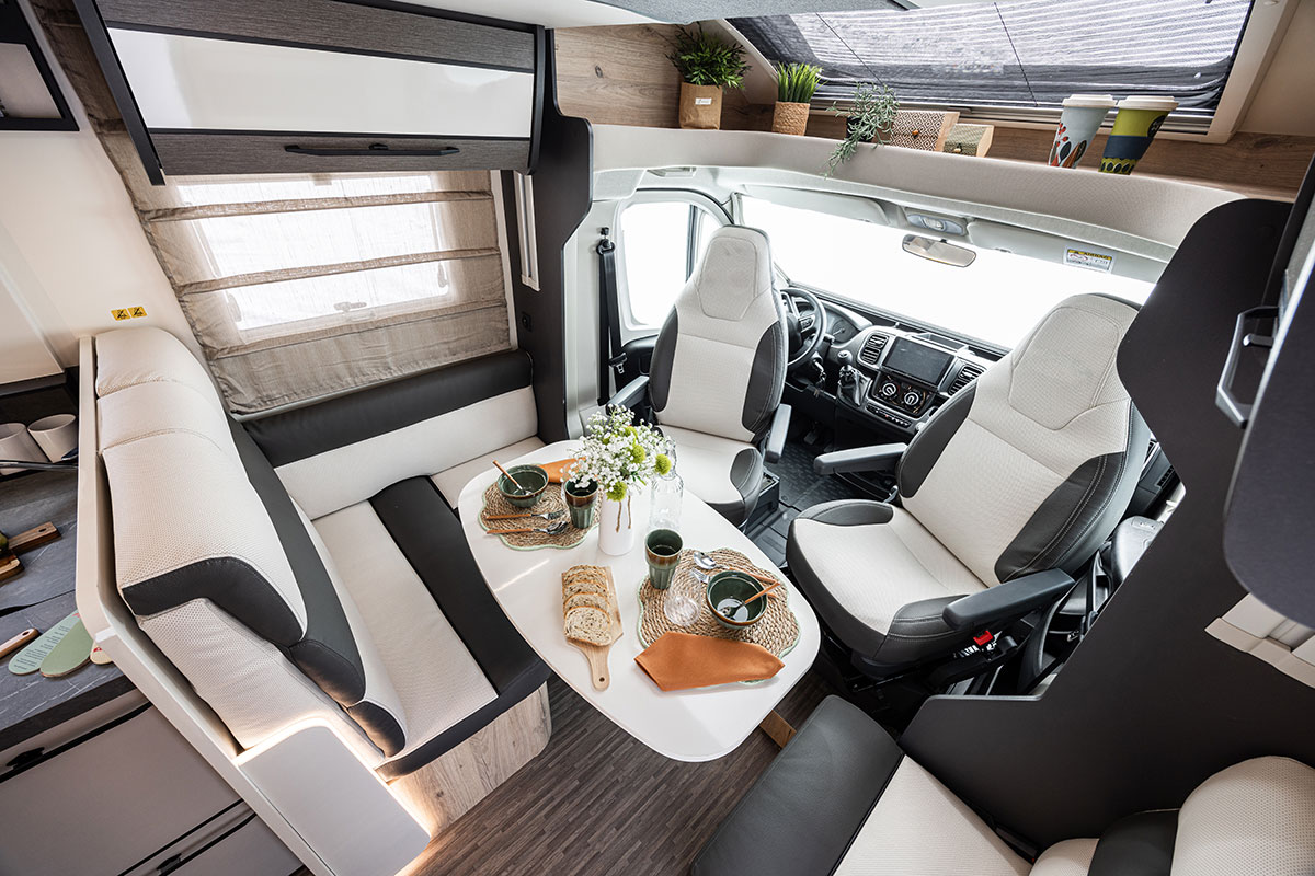 Wohnmobil Miller Louisiana Innenansicht