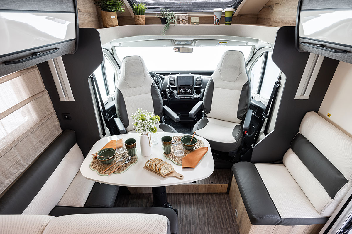 Wohnmobil Miller Louisiana Innenansicht