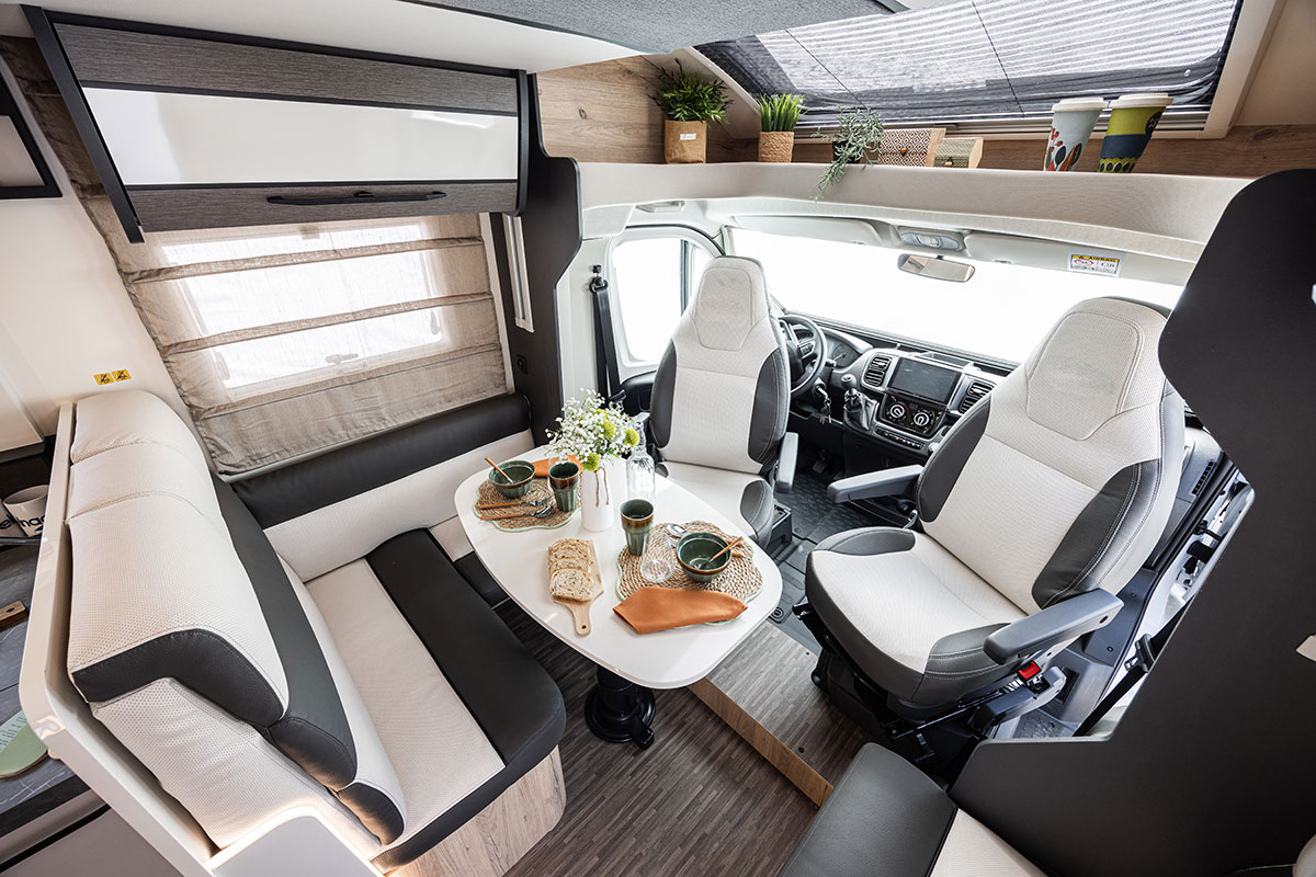 Wohnmobil Miller Louisiana Innenansicht