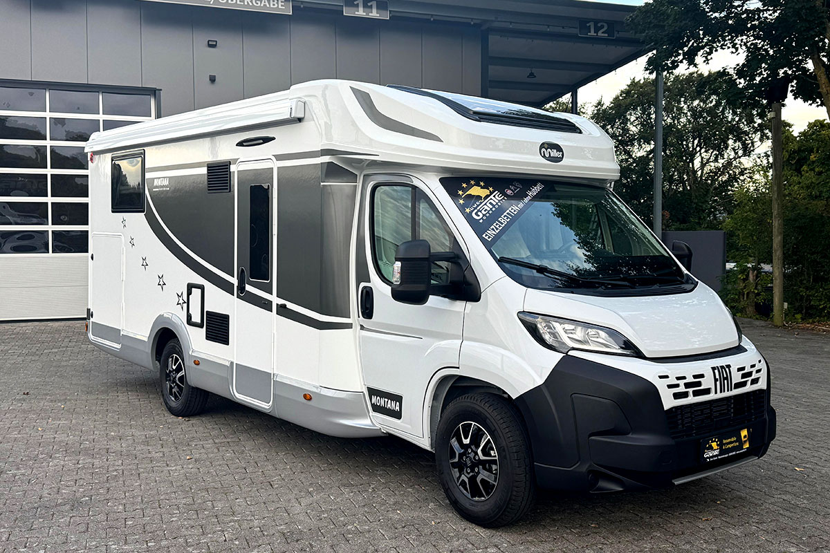 Wohnmobil Miller Montana Aussenansicht