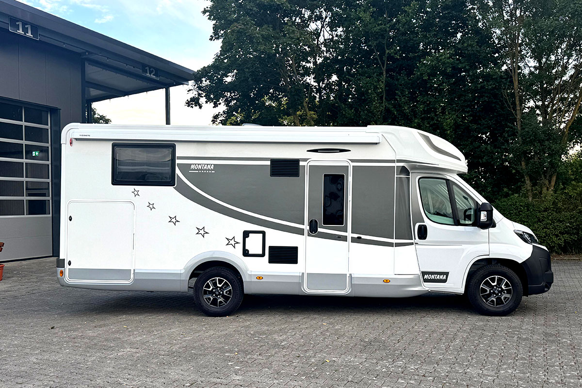 Wohnmobil Miller Montana Aussenansicht