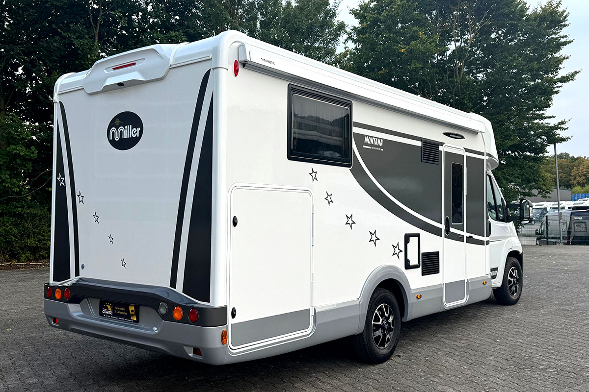 Wohnmobil Miller Montana Aussenansicht