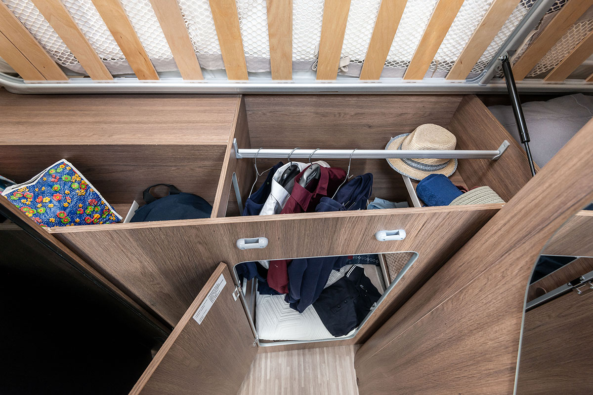 Wohnmobil Miller ohio Innenansicht